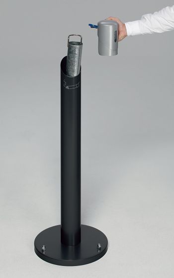 Ascher-Standsäule, 2 ltr. rund HxØ 365 x 1005 mm, anthrazit
