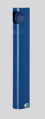 Wandascher enzianblau HxTxB: 550 x 110 x 85 mm