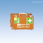 Erste-Hilfe-Koffer-Quick-CD orange Kombi SCHULE