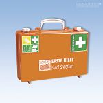 Erste-Hilfe-Koffer SN-CD orange KUNST & WERKEN