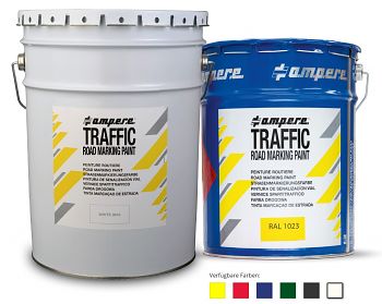 Straßenmarkierungsfarbe weiß Traffic Road Paint á 5 kg
