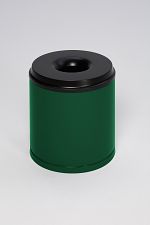 Sicherheits-Abfallbehälter feuersicher, 30 Ltr., grün
