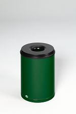 Sicherheits-Abfallbehälter feuersicher, 50 Ltr., grün