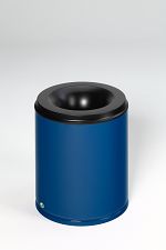 Sicherheits-Abfallbehälter feuersicher, 80 Ltr., blau