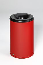 Sicherheits-Abfallbehälter feuersicher, 110 Ltr., rot