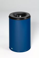 Sicherheits-Abfallbehälter feuersicher, 110 Ltr., blau