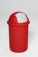 Kunststoff-Abfallbehälter 50 Ltr., rot