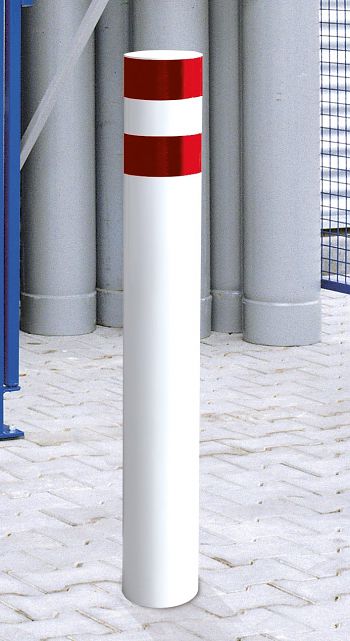 Rammschutz-Poller OUTDOOR zum Einbetonieren HxØ: 1600 x 76 mm