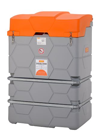 CUBE Dieseltank Outdoor Basic 1000 l, mit Klappdeckel