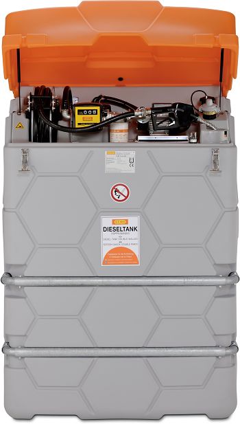 CUBE Dieseltank Outdoor Premium 1500 l, mit Klappdeckel