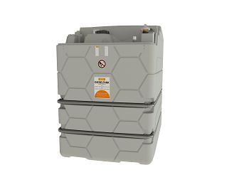 CUBE Dieseltank Erweiterungseinheit I Indoor, 2500 l, ohne Klappdeckel
