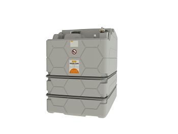 CUBE Dieseltank Erweiterungseinheit II Indoor, 2500 l, ohne Klappdeckel