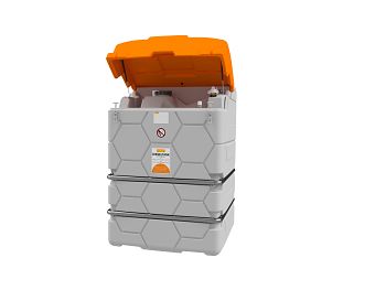 CUBE Dieseltank Erweiterungseinheit II Outdoor, 1500 l, mit Klappdeckel