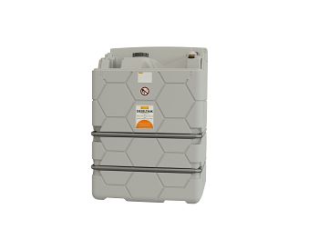 CUBE Dieseltank Erweiterungseinheit II Indoor, 1500 l, ohne Klappdeckel