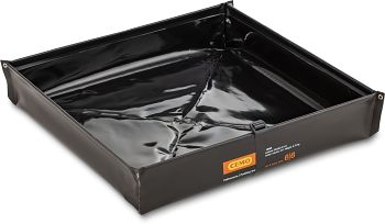 PVC-Faltwanne, Inhalt 43 l L x B x H 600 x 600 x 120 mm