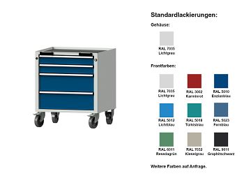 Rollcontainer Mod. 54 V BxTxH 660 x 615 x 750 mm