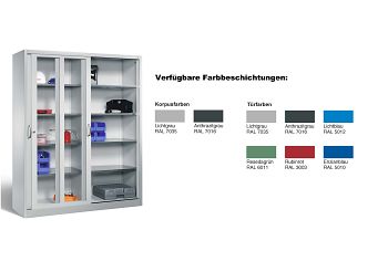 Anthrazitgrau RAL 7016/Enzianblau RAL 5010 