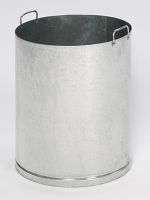 Inneneimer aus verzinktem Stahlblech Ø 420 mm