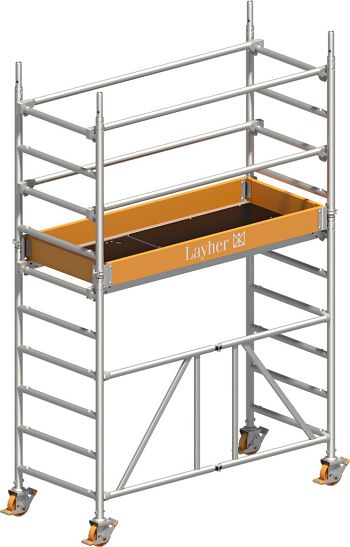 Zifa Gerüst  Arbeitsh.: 3,61 Gerüsth.: 2,83, Standh.: 1,61 m