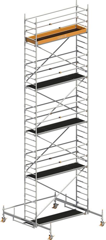 Layher UniStandardGerüst P2
 Arbeitshöhe 10,38 m