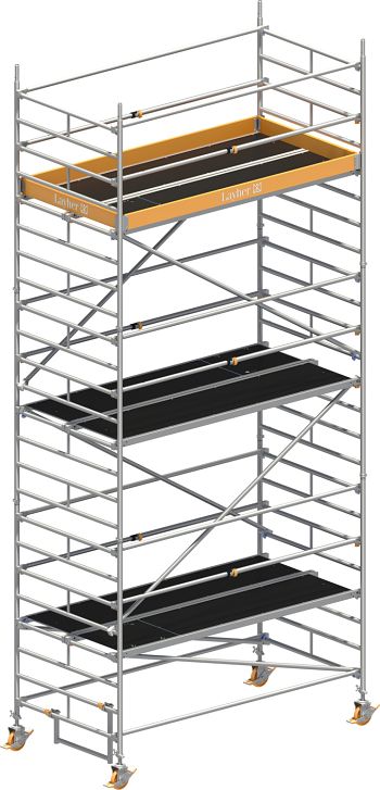 Uni Breit-Fahr-Gerüst P2
 Arbeitshöhe 7,2 m