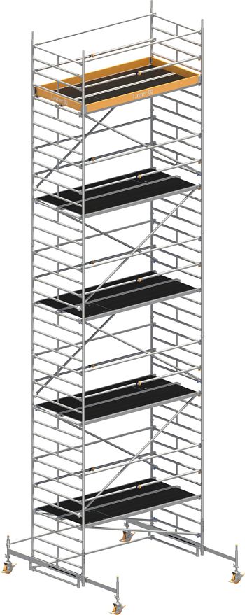 Uni Breit-Fahr-Gerüst P2
 Arbeitshöhe 11,38 m