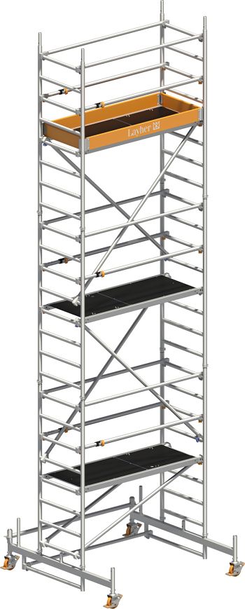 Uni Leicht-Fahr-Gerüst P2
 Arbeitshöhe 7,26 m