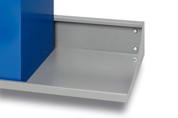 Wandhalterung 2-fach, silber HxBxT: 131 x 648 x 363 mm