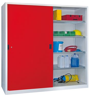 RAL 7035 Lichtgrau/RAL 3000 Feuerrot 