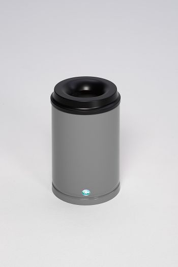 Sicherheits-Abfallbehälter feuersicher, 15 Ltr., silber