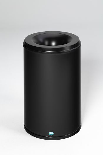 Sicherheits-Abfallbehälter feuersicher, 110 Ltr., schwarz