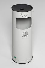 Kombi-Ascher H 61 K lichtgrau RAL 7035