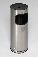 Kombi-Ascher HxØ 610x250 mm Edelstahl