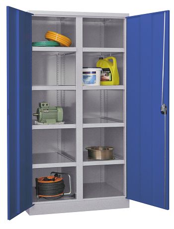 RAL 7035 Lichtgrau/RAL 5010 Enzianblau 