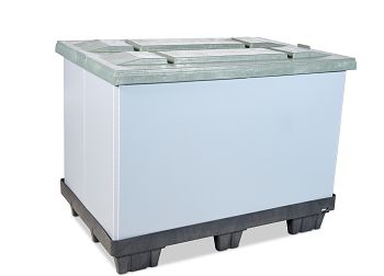 Faltbox 800 x 1200 x 915 mm mit 9 Füßen,ohne Ladeklappe