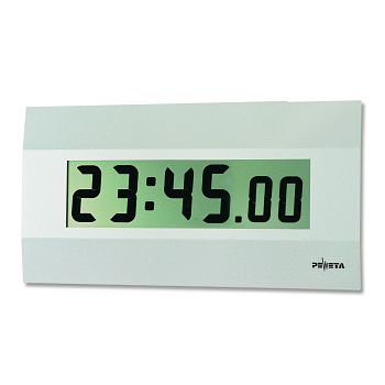 Funk-Wanduhr, LCD-Digitaluhr Stunde, Minute, Sekunde,Battb.1,5 V