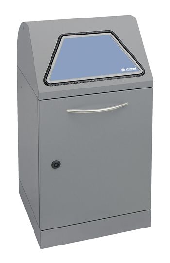 Wertstoffsammler Modul-Vario 45 l Graualu, HxBxT: 800 x 400 x 380 mm
