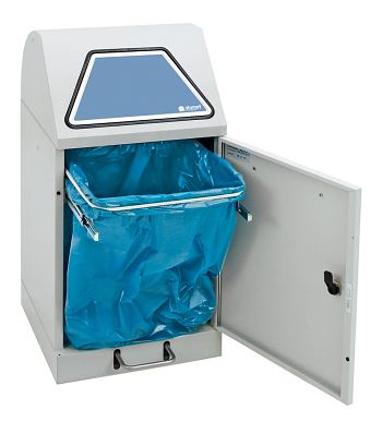 Wertstoffsammler Modul-Vario 45 l Lichtgrau, HxBxT: 800 x 400 x 380 mm