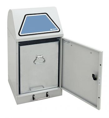 Wertstoffsammler Modul-Vario 45 l Lichtgrau, HxBxT: 800 x 400 x 380 mm