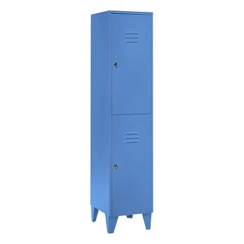mit Füßen, Lichtblau RAL 5012/Lichtblau RAL 5012 