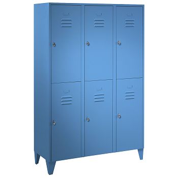 mit Füßen, Lichtblau RAL 5012/Lichtblau RAL 5012 