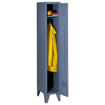 mit Füßen, Blaugrau RAL 7031/Blaugrau RAL 7031 