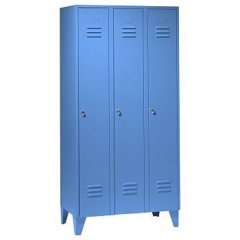mit Füßen, Lichtblau RAL 5012/Lichtblau RAL 5012 