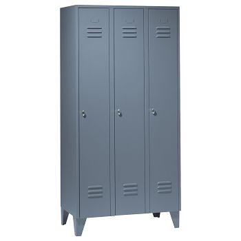 mit Füßen, Blaugrau RAL 7031/Blaugrau RAL 7031 