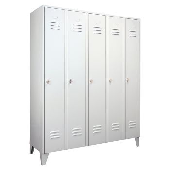 mit Füßen, Lichtgrau RAL 7035/Lichtgrau RAL 7035 