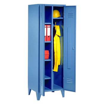 mit Füßen, Lichtblau RAL 5012/Lichtblau RAL 5012 