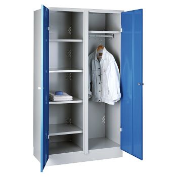 lichtgrau RAL 7035/lichtblau  RAL 5012 