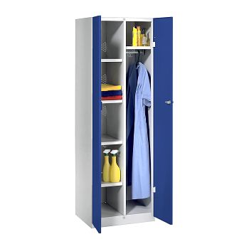 lichtgrau RAL 7035/enzianblau RAL 5010 