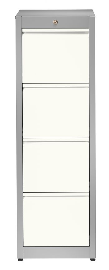 C2: Gehäuse weißaluminium / Front reinweiß 
