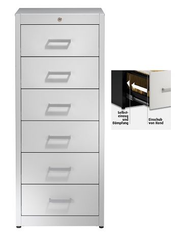 A1: Gehäuse und Front RAL 7035 lichtgrau 